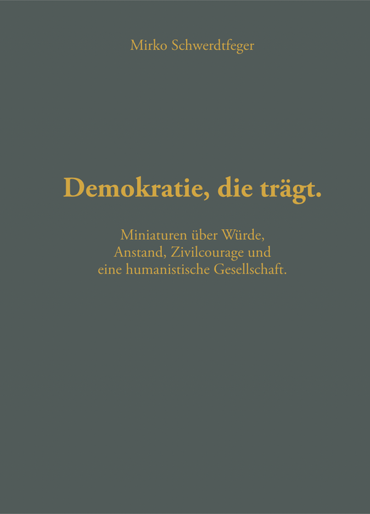Buchcover: Demokratie, die trägt.